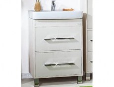 Комплект умывальник с тумбой Чили светлая лиственница